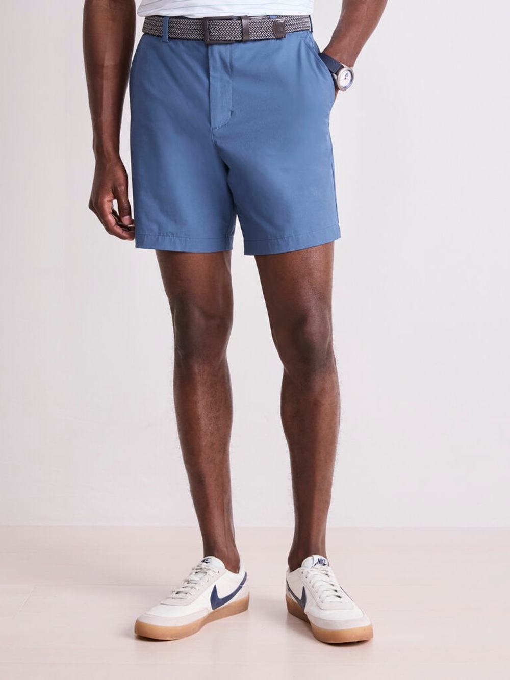 Vineyard Vines Slate Blue Flat Front beaker Shorts 7” size 32 new with tags NWT